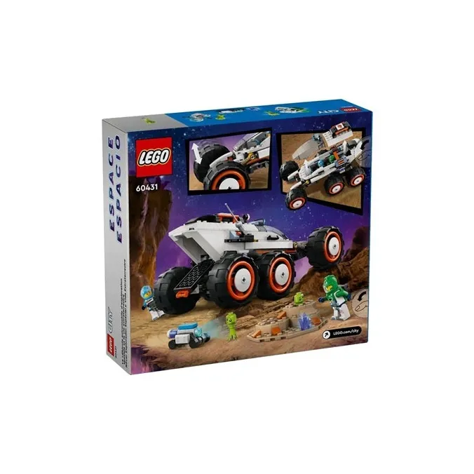 LEGO Space Explorer Rover And Alien Life Building Blocks 60431-1