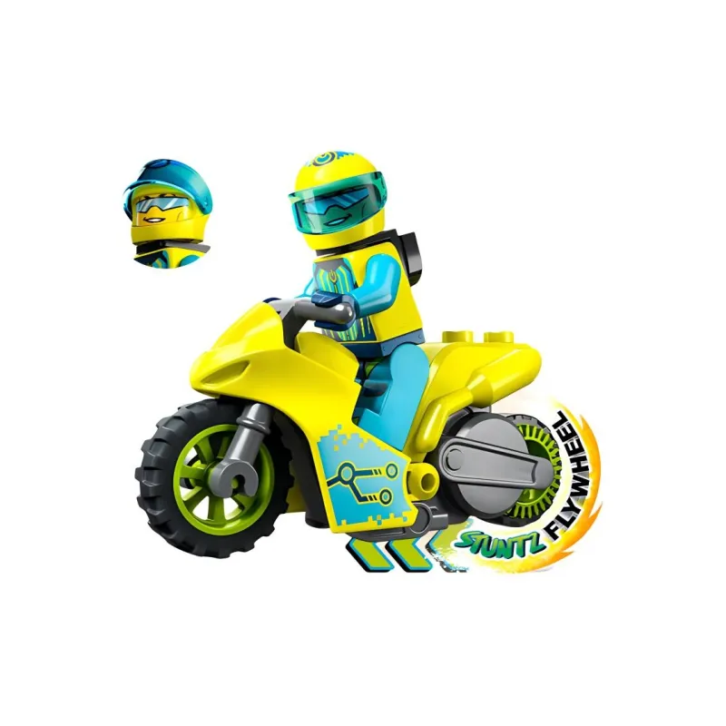 LEGO Anime Special Effects Motorcycle Building Blocks 13pcs 60358-2