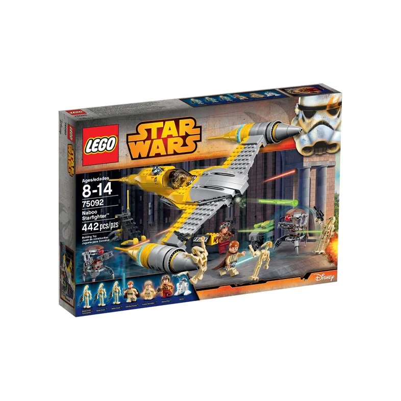 LEGO Star Wars Collection Naboo Xingji Fighter Building Blocks 301 600 75092-3