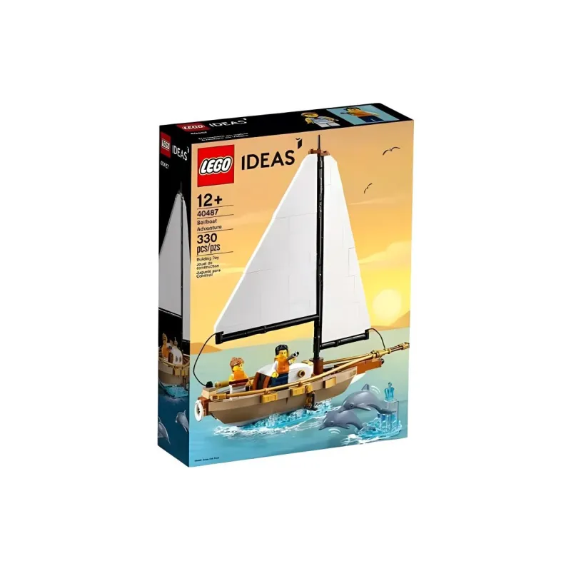 LEGO Classic Collection Summer Heartfelt Sailboat Building Blocks 330pcs 40487-2