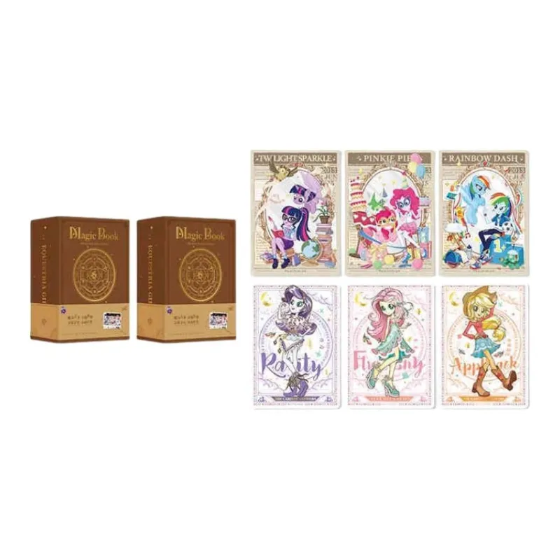 KAYOU My Little Pony Friendship Explosion Card Magic Book IP/Anime Cards 2 Boxes Included-0
