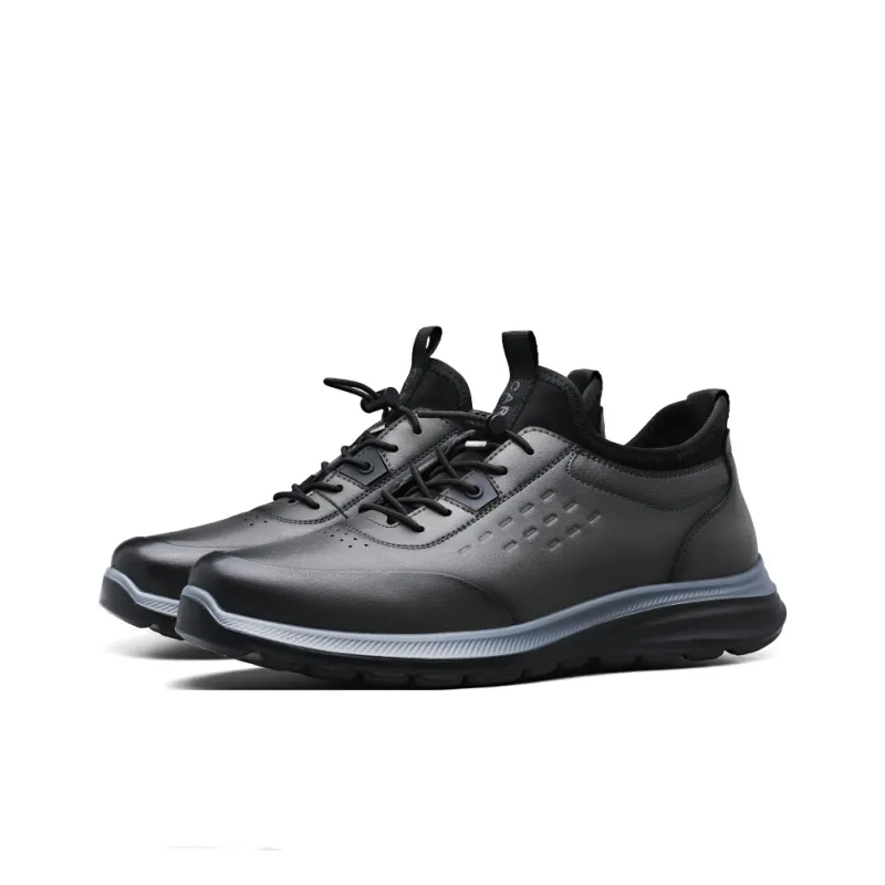 CARTELO Casual Shoes Men Low Top Black/Stone Gray-9