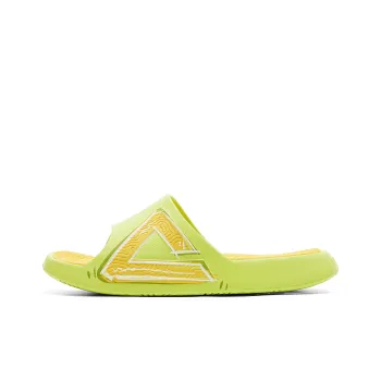 PEAK Extreme National Creativity Slip Resistant Abrasion Resistant Sports Slippers Men's Grass Green Mustard Yellow