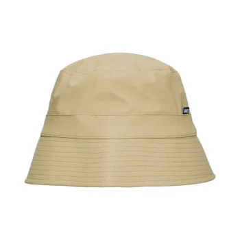 Rains Polyester Polyurethane Coated Bucket Hats Unisex Brown