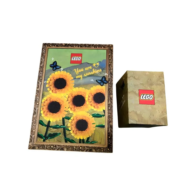 LEGO Sunflower Preserved Flower Box Limited Edition Building Blocks 764pcs 40524*4 Box-1