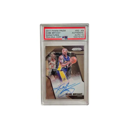 PANINI 2017 18 PRIZM Kobe Bryant Signatures Kobe, Bryant, Autographed Card PSA Graded 10 Graded Cards 1 Pc
