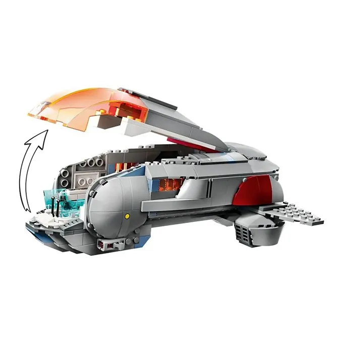 LEGO Super Hero Collection Marvel, Captain Marvel Hopti Spaceship Building Blocks 420pcs 76232-1