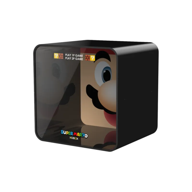 LEGO Super Mario 64 Question Mark Brick & Black Assembly Display Case Version A Building Blocks 71395  Display Case 3-1