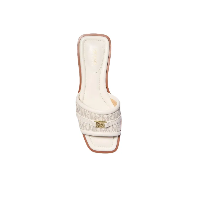 MICHAEL KORS Slide Slippers Women's White-3