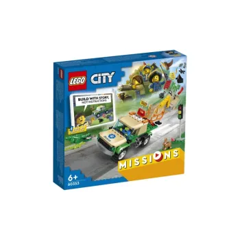 LEGO City Collection, Animal Rescue Mission Building Blocks 0 300pcs 60353