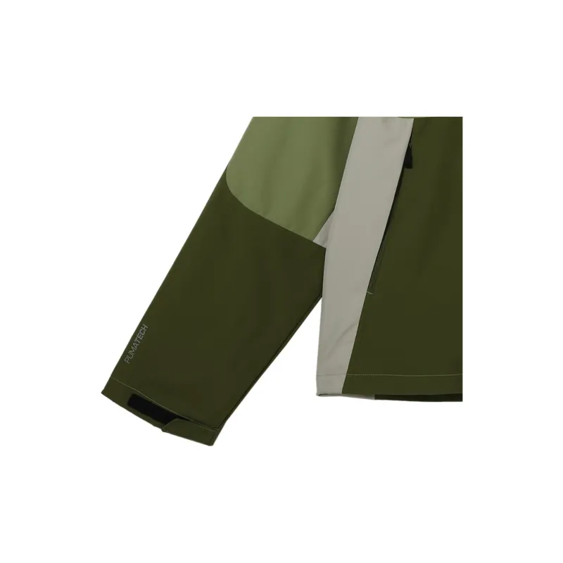 PUMA Jackets Coats Men's Olive Green-1