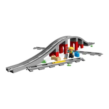 LEGO Train Bridge And Tracks Building Blocks 10872