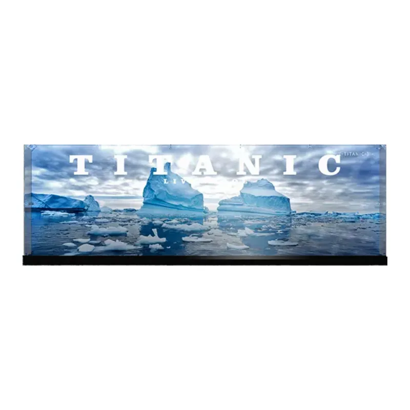 LEGO Titanic & Stylish Assembled Display Case B Building Blocks 10294- Display Case B-1