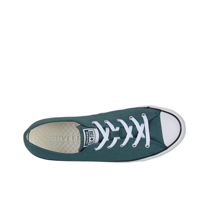 Converse Chuck Taylor All Star Anti Slip Wear Resistant Low Top Canvas Shoes Unisex Green-2