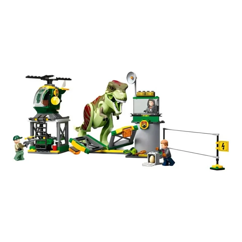 LEGO Jurassic World Collection Tyrannosaurus Rex Ambush Building Blocks 301 600pcs 76944-0