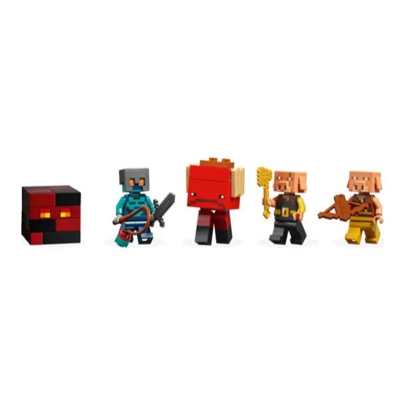 LEGO My World Collection The Nether Fortress Building Blocks 300 Pcs/pzs 21185-4