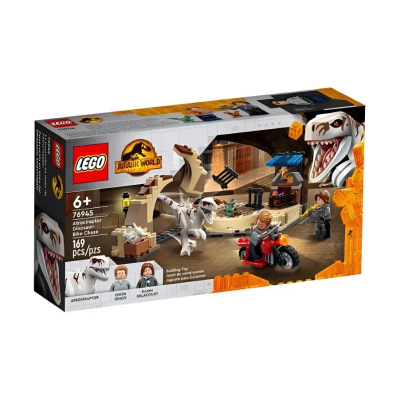 LEGO Jurassic World Collection Savage Dracoyne Chase Building Blocks 169pcs 76945-1