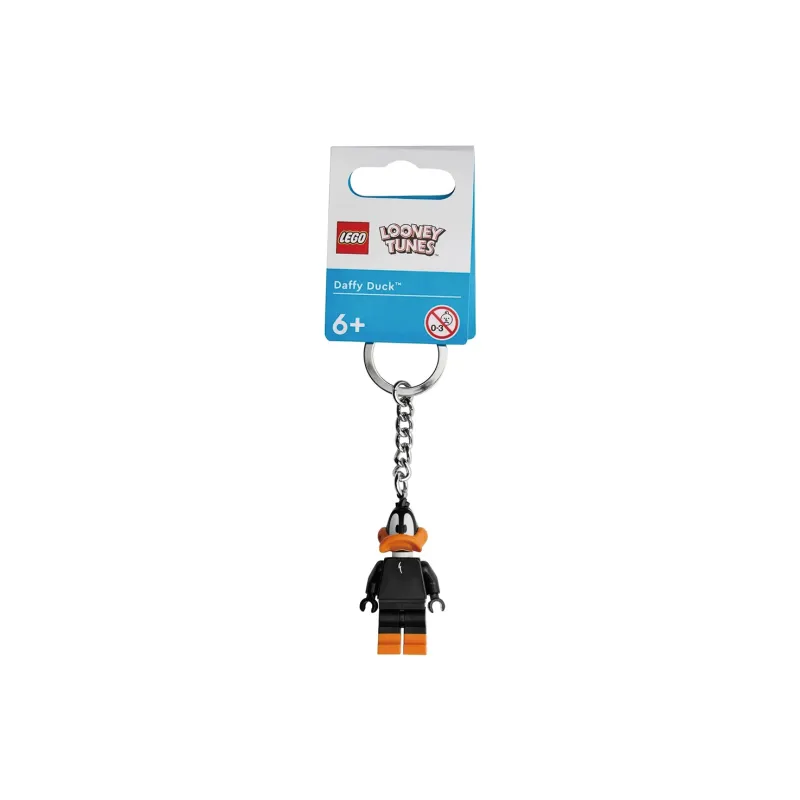 LEGO Classic Collection Looney Tunes Daffy Duck Character Pendant Keychain Building Blocks 854199-1