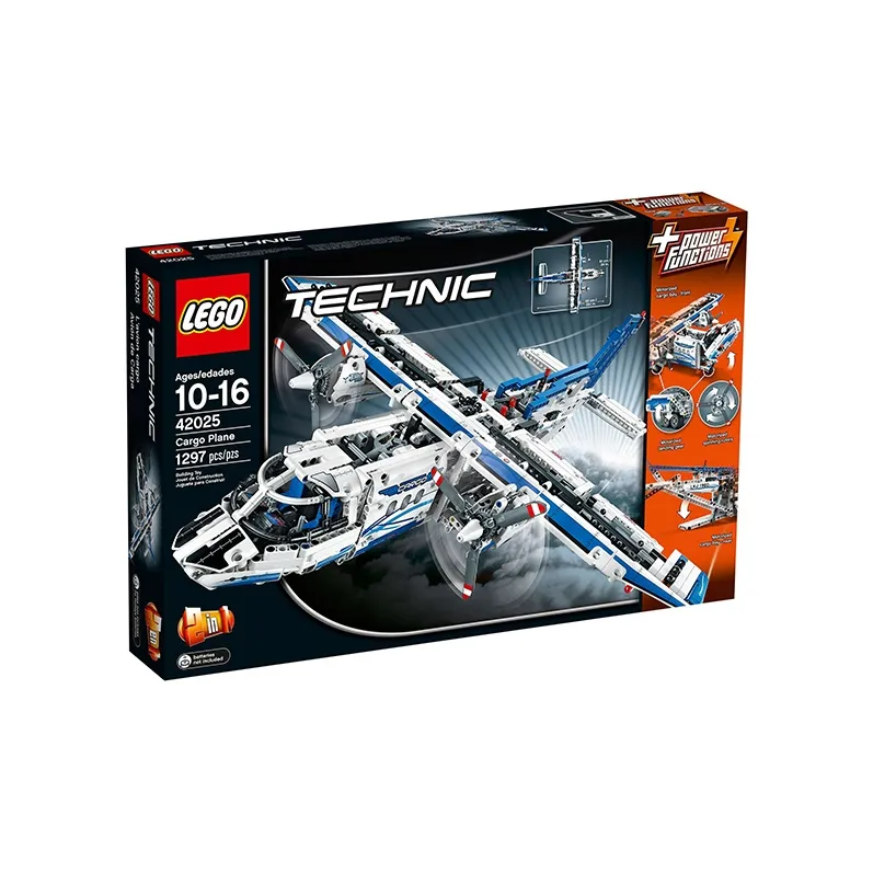 LEGO Technology Mechanical Set Freight Plane Building Blocks 42025-2