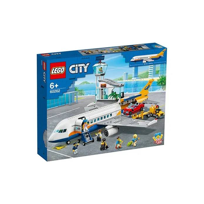 LEGO City Collection Passenger Aircraft Building Blocks 601 1000pcs 60262-1