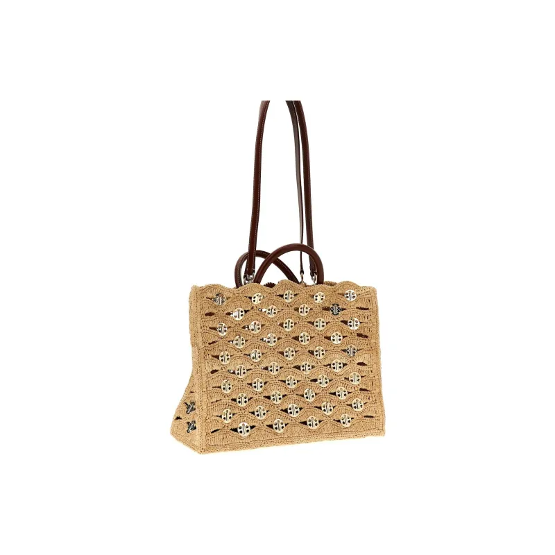 Paco Rabanne Sac A Main Disc Link Top Handle Bag-2