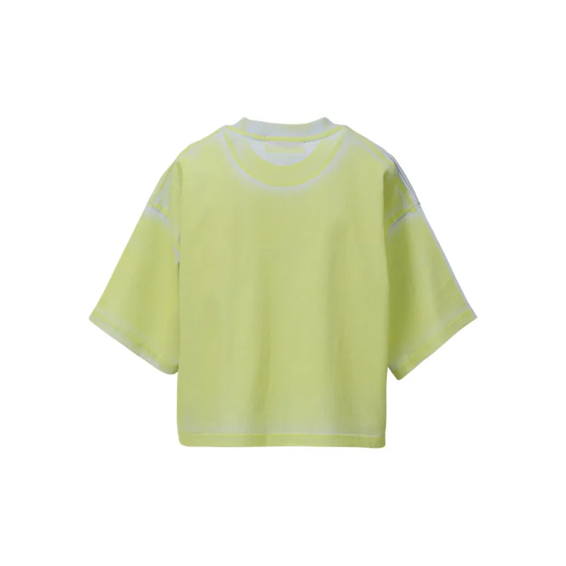 Onitsuka Tiger PRINTED SS25 T Shirt Women's Light Blue/Yellow-1