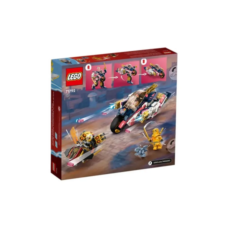 LEGO Sora's Transforming Mech Bike Racer Building Blocks 71792-3