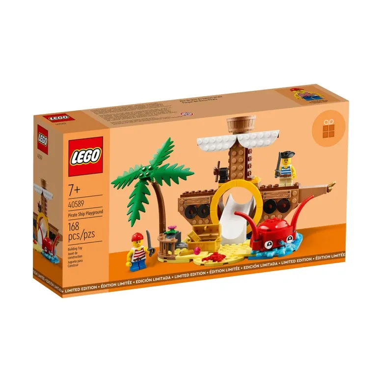 LEGO Gift Set Series Pirate Ship Playground Building Blocks 168pcs 40589-2