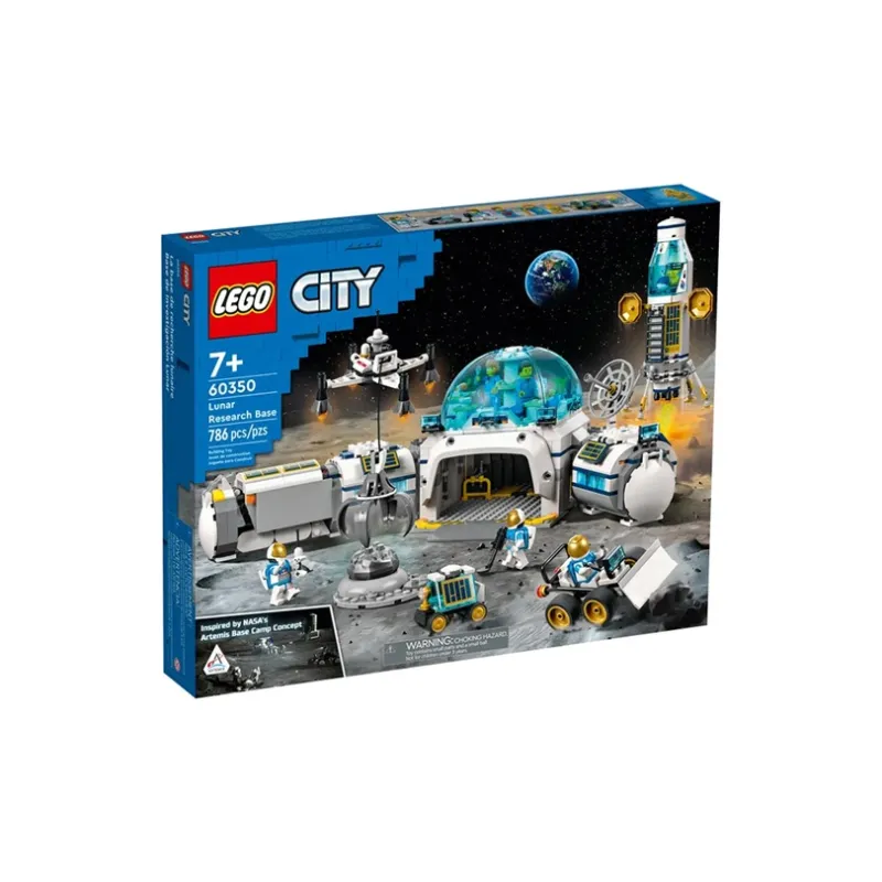 LEGO City Collection Moon Research Base Building Blocks 601 1000pcs 60350-2