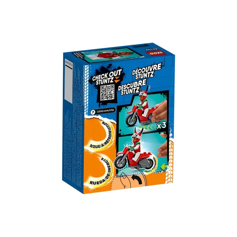 LEGO Wild Scorpio Stunt Motorcycle Building Blocks 15 60332-3