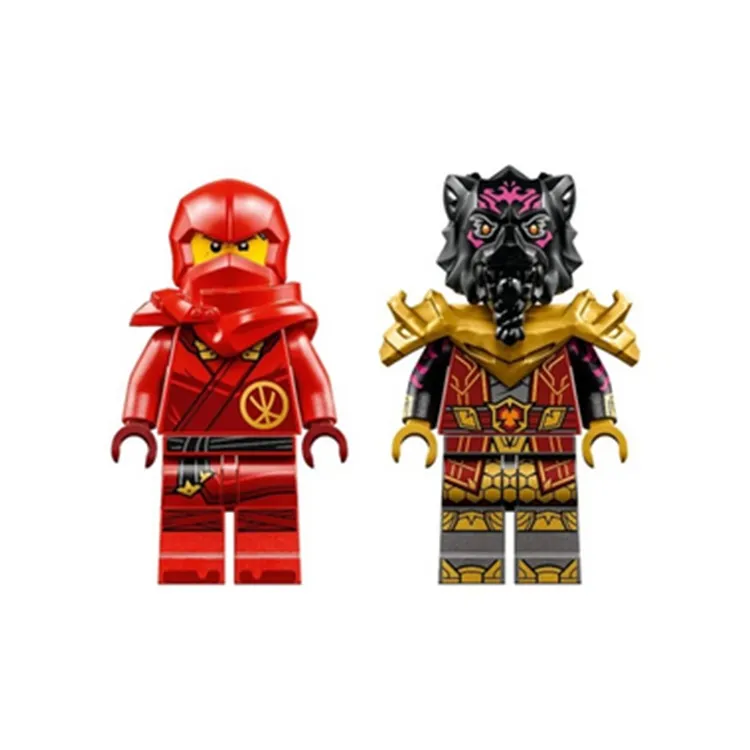 LEGO Kai And Ras's Car And Bike Battle Building Blocks 71789-3