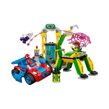 LEGO Marvel, Spider Man Collection, Spider Man Vs. Dr. Octopus Laboratory Building Blocks 131 Pcs 10783