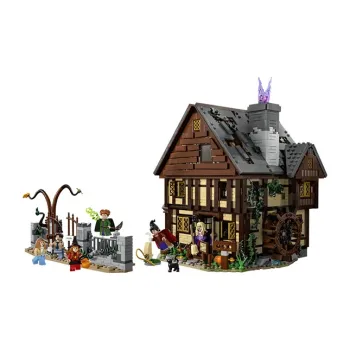 LEGO Disney Collection Witches Go Wild The Magical House Of The Sanderson Sisters Building Blocks 2316pcs 21341