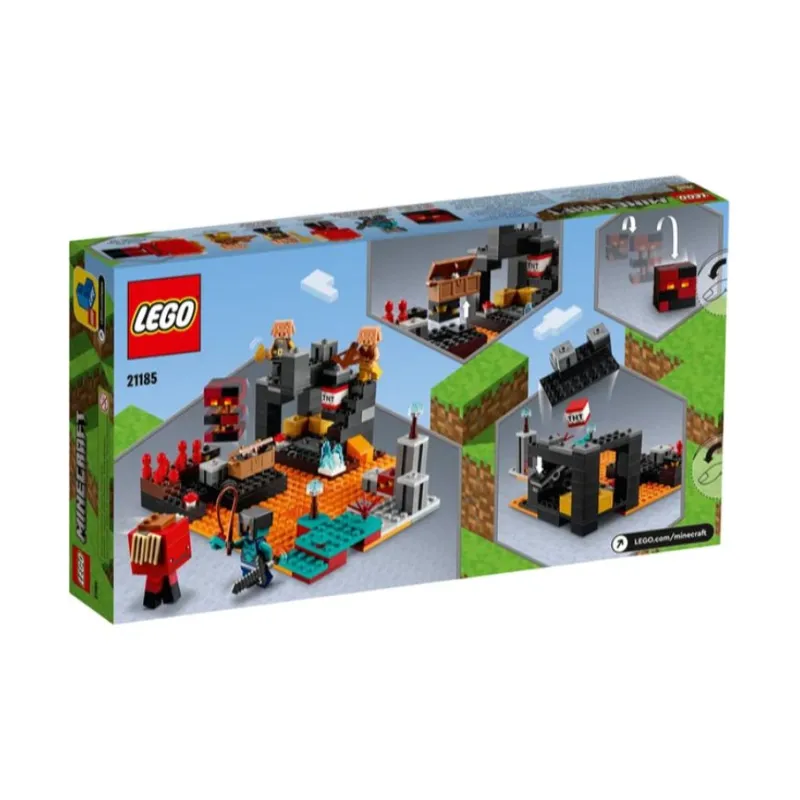 LEGO My World Collection The Nether Fortress Building Blocks 300 Pcs/pzs 21185-3