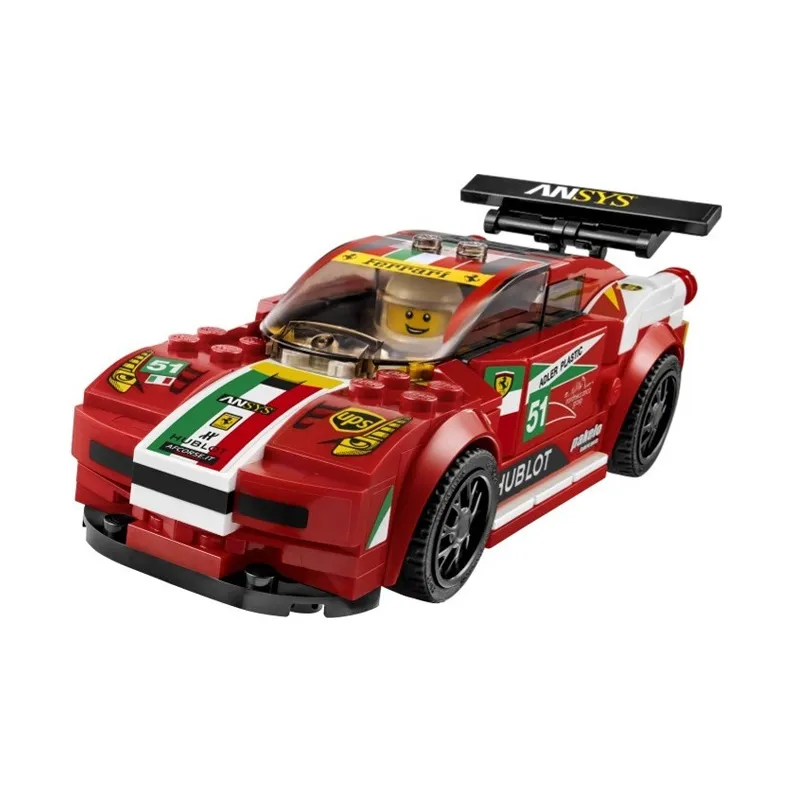 LEGO Super Racing Collection Ferrari Italia GT2 Building Blocks 458pcs 75908-1