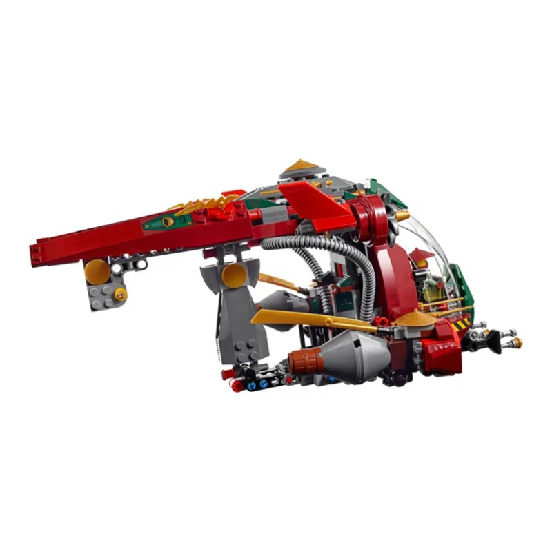 LEGO Ninjago Characters Flying Sky Rotation Technique Super War Machine Building Blocks 301 600pcs 70735-2