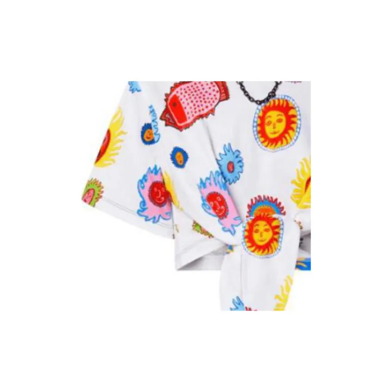 LOUIS VUITTON x Yayoi Kusama SS23 Crop Top Women's White-4