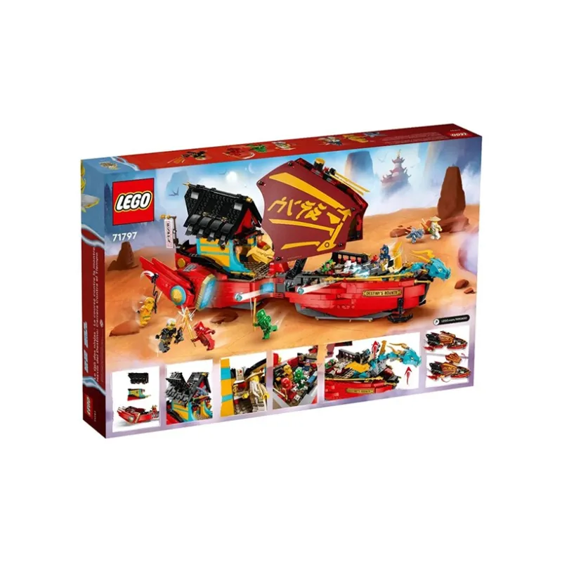 LEGO Phantom Ninja Collection Destiny's Bounty Race Against Death Building Blocks 1739pcs 71797-4