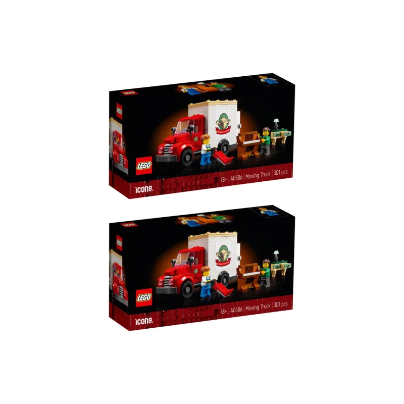 LEGO City Collection Moving Truck Building Blocks 301 Pcs 40586-3