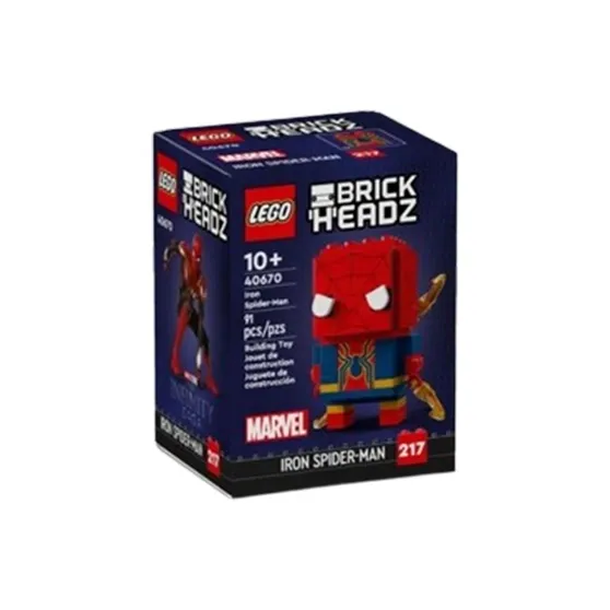 LEGO Super Hero Collection Spider Man Steel And Iron Building Blocks 91pcs 40670-2