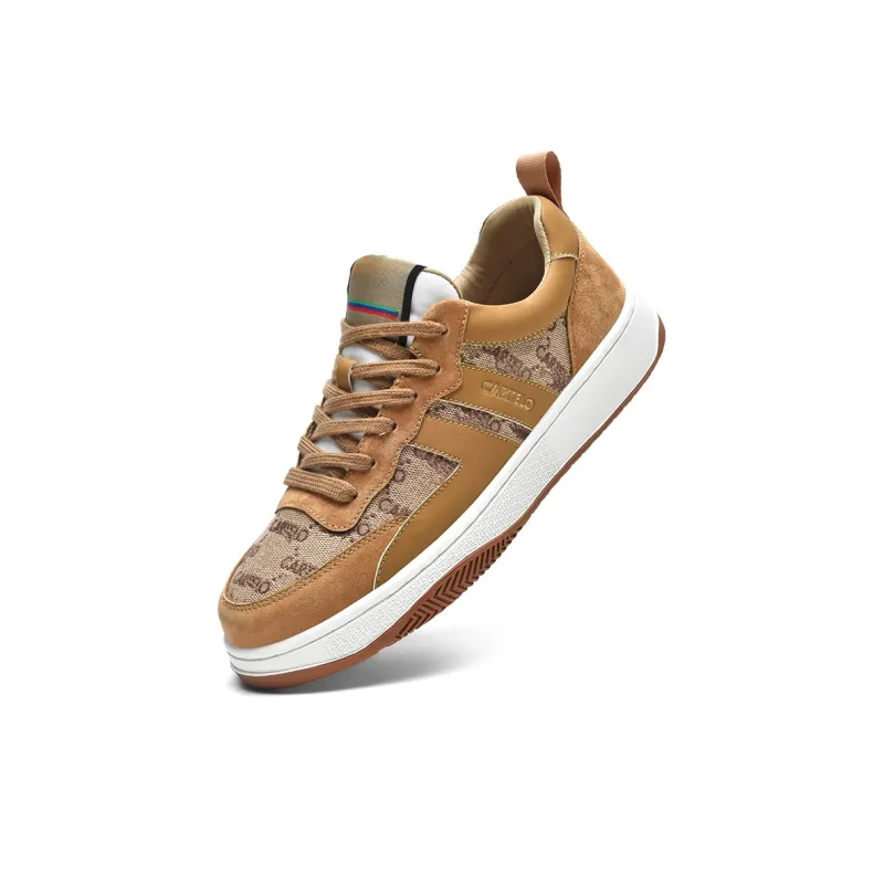 CARTELO Wear resistant Lightweight Breathable And Non slip. Low Top Skateboard Shoes Men's-7