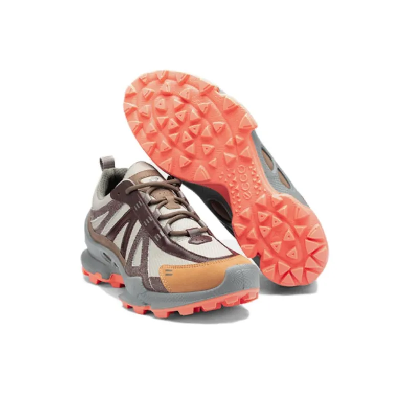 Natacha x Ecco BIOM C-TRAIL Trail Low-Top Trekking Shoes Men's Beige Brown-4