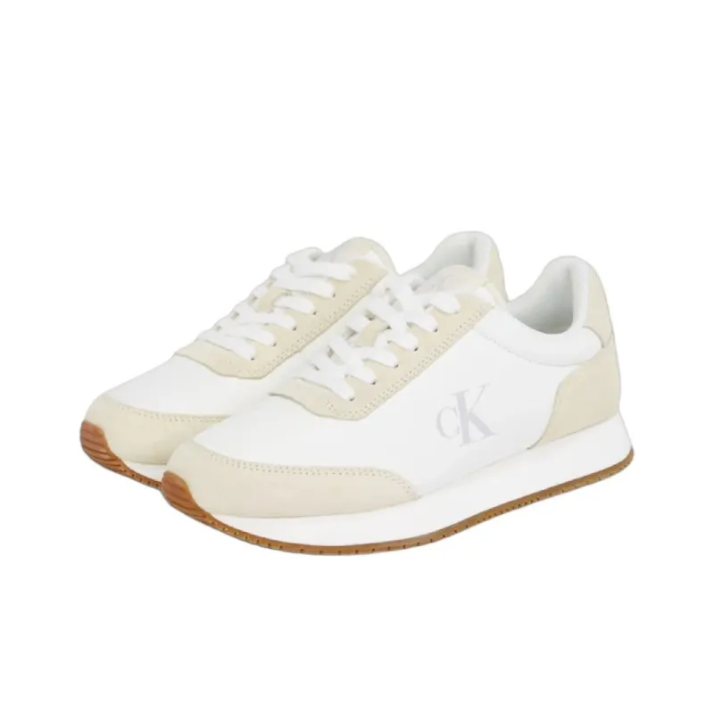 CALVIN KLEIN Low Top Casual Shoes Women's White-2