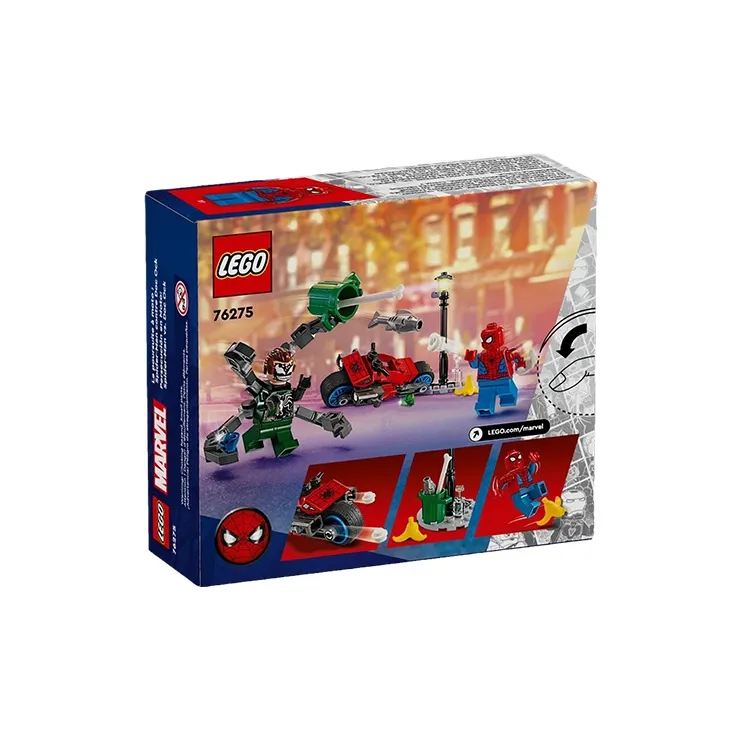 LEGO Motorcycle Chase  Spider Man Vs. Doc Ock Building Blocks 76275-3