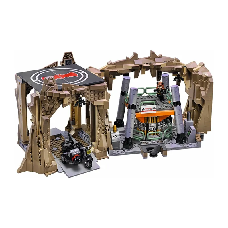 LEGO Super Hero Collection Batman Classic TV Bat Cave Building Blocks 76052-2