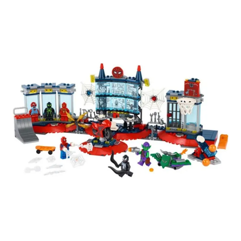 LEGO Marvel Attack On The Spider Lair Set 76175-1