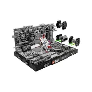 LEGO Death Star Trench Run Diorama Building Blocks 75329