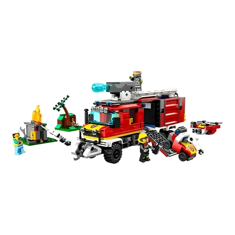 LEGO Fire Command Truck Building Blocks 60374-0