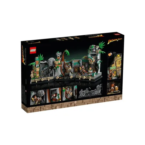 LEGO Temple Of The Golden Idol Building Blocks 77015