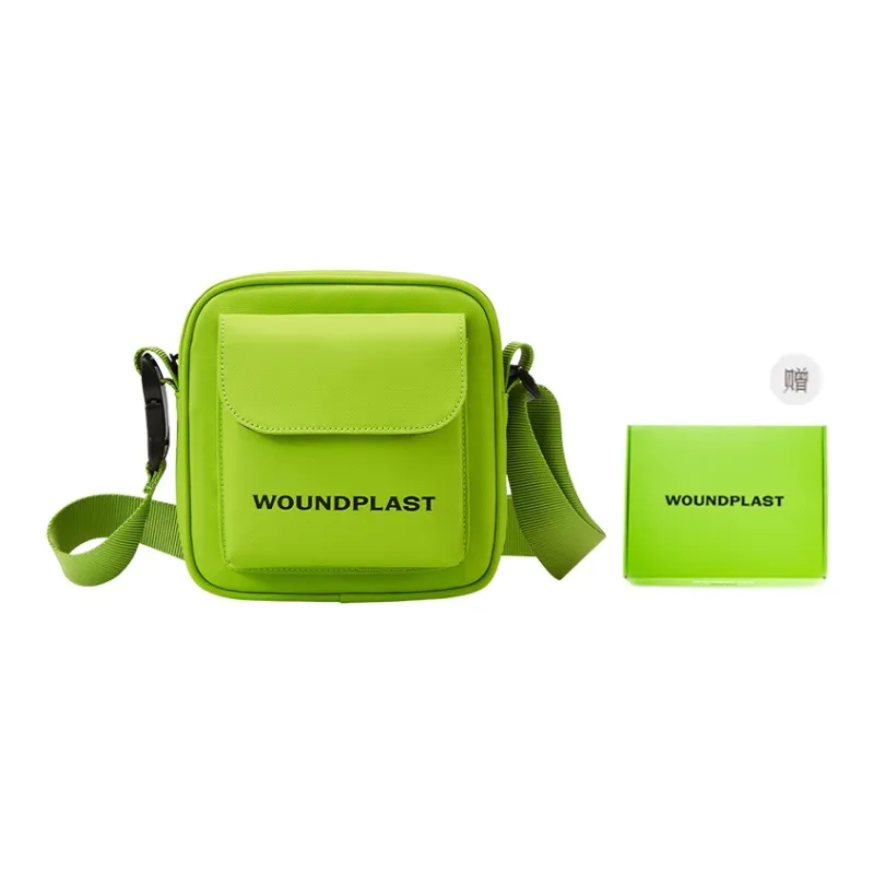 WPT PU Nylon Fabric Small Square Bag Crossbody Bags Small Size Unisex Black/Khaki/White-21